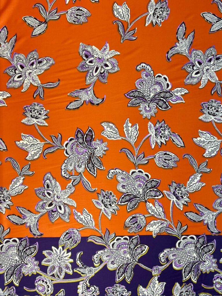 Flowers paisley style