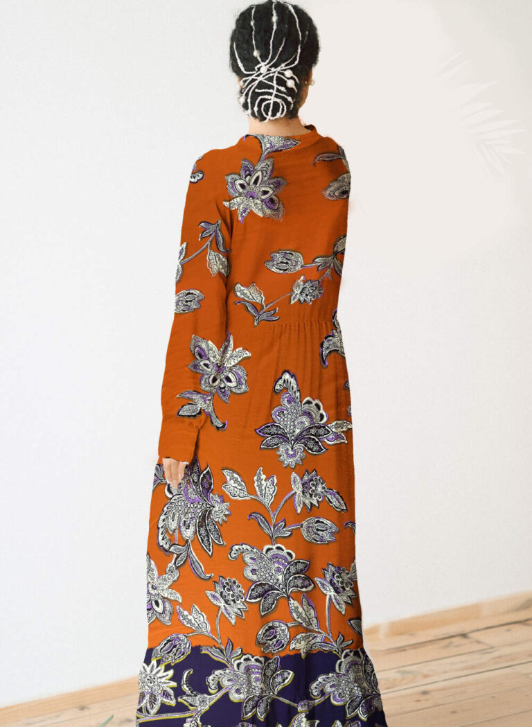 Flowers paisley style