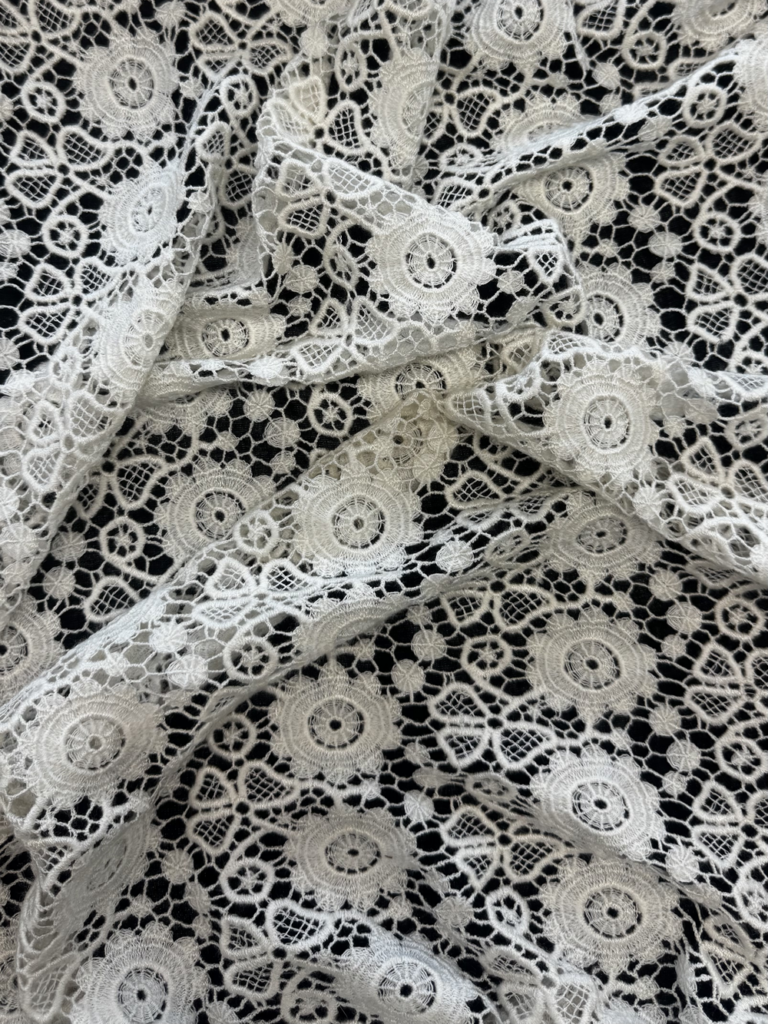 MACRAME' LANA BIANCO